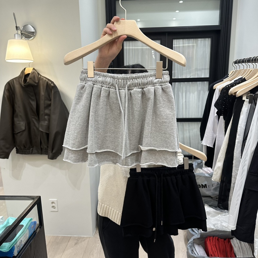 NOTTINGHAM/AVECNOUS/MODEST東大門直郵女士新款休閑短裙NOTTINGHAM/AVECNOUS/MODEST短裙圖色1