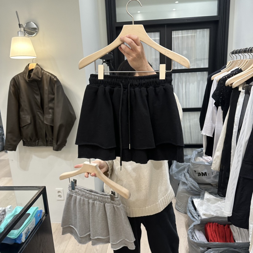 NOTTINGHAM/AVECNOUS/MODEST東大門直郵女士新款休閑短裙NOTTINGHAM/AVECNOUS/MODEST短裙圖色2