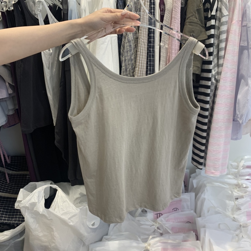 RIVEROOM韓國直郵女裝新品26春夏職業時尚熱賣真品吊帶背心RIVEROOM吊帶/背心圖色1