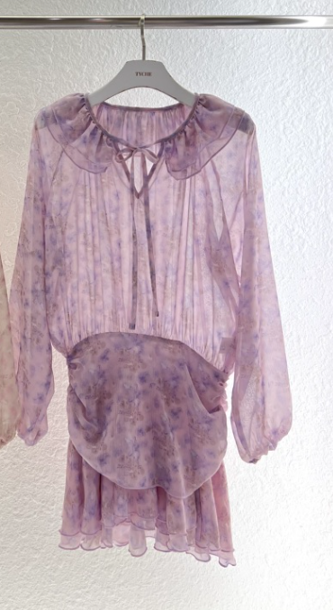 TYCHE東大門代購女士新品熱賣時尚職業休閑26春夏真品連衣裙TYCHE連衣裙圖色2