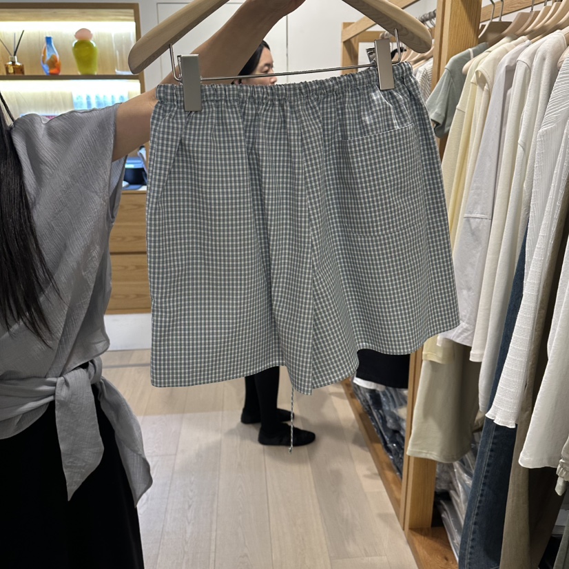 ROUNDER東大門直郵女士新款時尚推薦休閑人氣真品職業短褲ROUNDER短褲