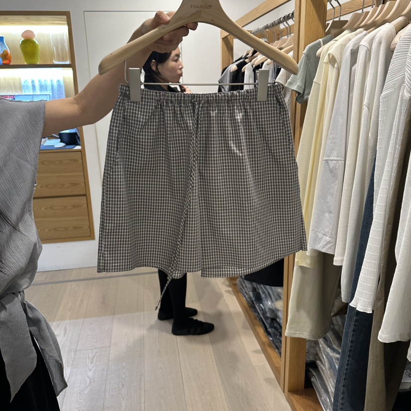 ROUNDER東大門直郵女士新款時尚推薦休閑人氣真品職業短褲ROUNDER短褲圖色2