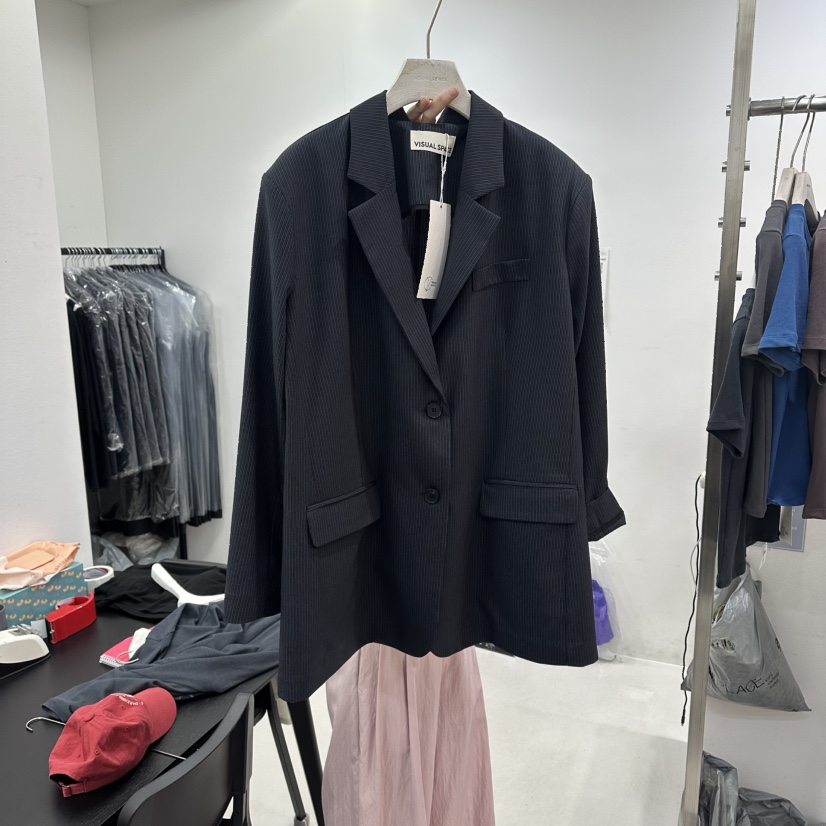 VISUAL SPACE/PAGE92/FLEISCHER韓國代購女士新款人氣夾克VISUAL SPACE/PAGE92/FLEISCHER夾克圖色1