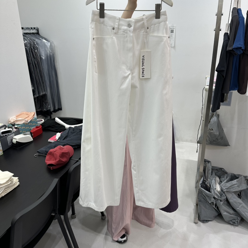 VISUAL SPACE/PAGE92/FLEISCHER東大門代購女裝新品人氣休閑褲棉質VISUAL SPACE/PAGE92/FLEISCHER休閑褲圖色1