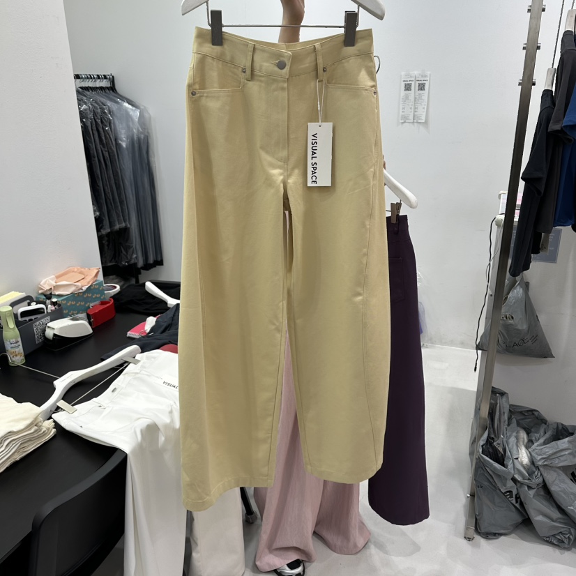 VISUAL SPACE/PAGE92/FLEISCHER東大門代購女裝新品人氣休閑褲棉質VISUAL SPACE/PAGE92/FLEISCHER休閑褲圖色2