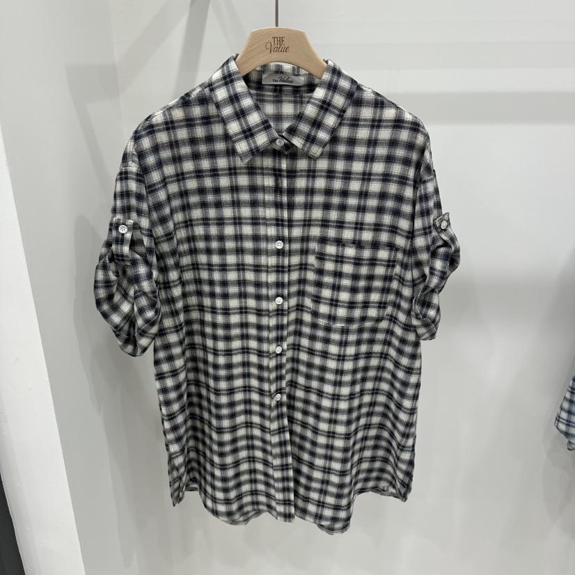 THE VALUE韓國直郵女裝新款真品時尚人氣26春夏襯衫蕾絲衫THE VALUE襯衫/蕾絲衫圖色2