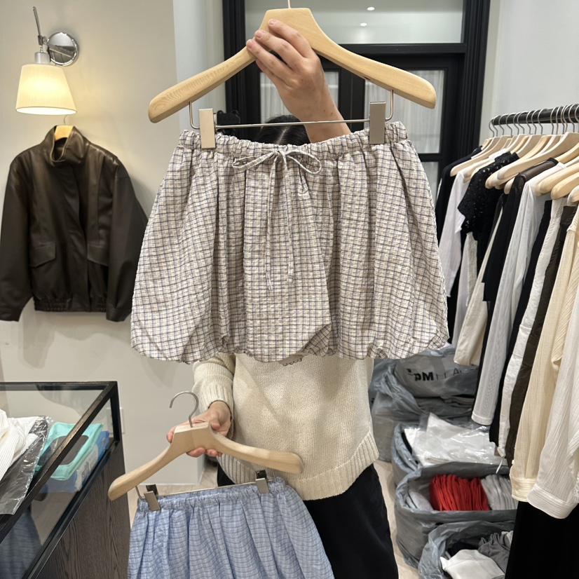 NOTTINGHAM/AVECNOUS/MODEST東大門直郵女裝新品26春夏短裙NOTTINGHAM/AVECNOUS/MODEST短裙圖色2