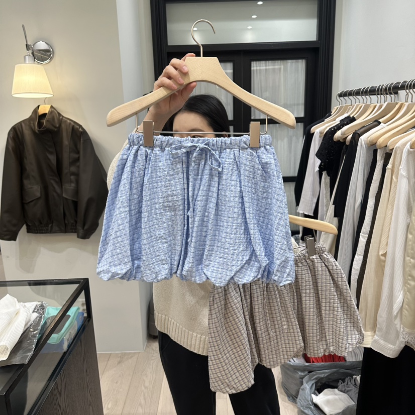 NOTTINGHAM/AVECNOUS/MODEST東大門直郵女裝新品26春夏短裙NOTTINGHAM/AVECNOUS/MODEST短裙圖色3