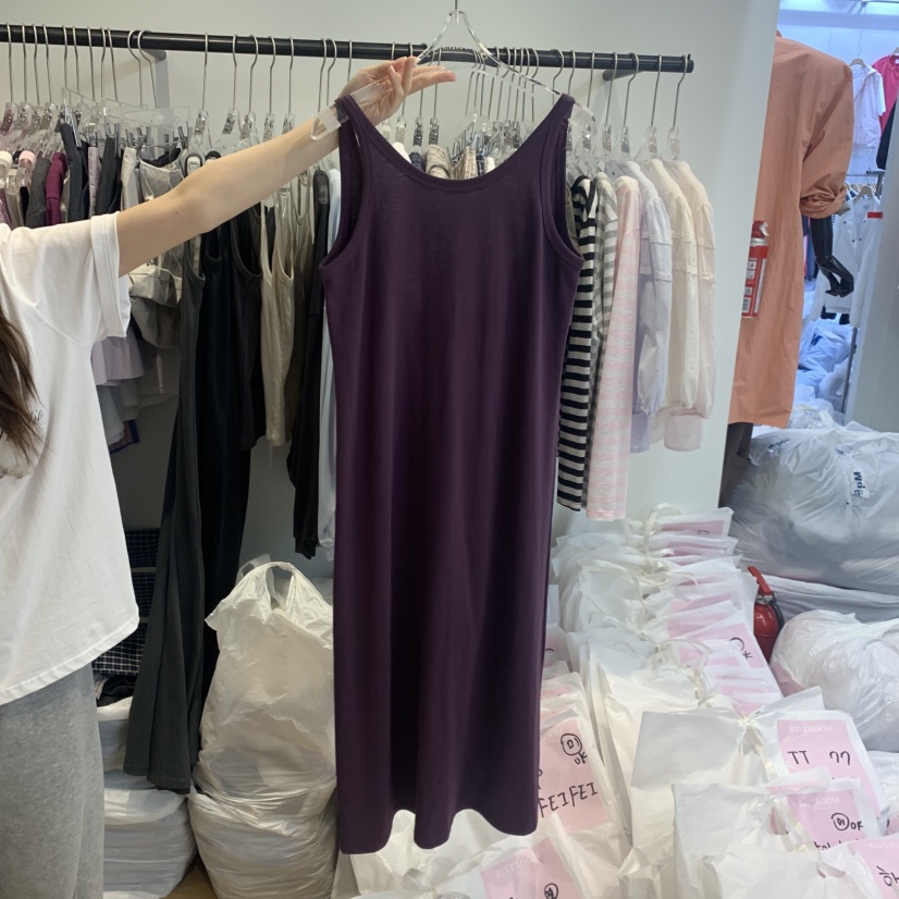 RIVEROOM東大門代購女裝新款休閑時尚真品熱賣連衣裙絲綢RIVEROOM連衣裙圖色3