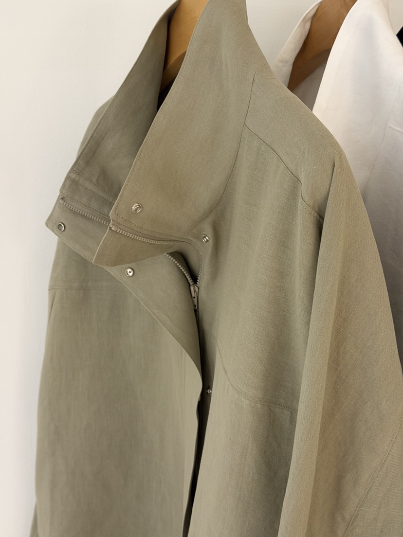 COMETE東大門實拍女裝新款推薦熱賣人氣26春夏職業夾克亞麻COMETE夾克