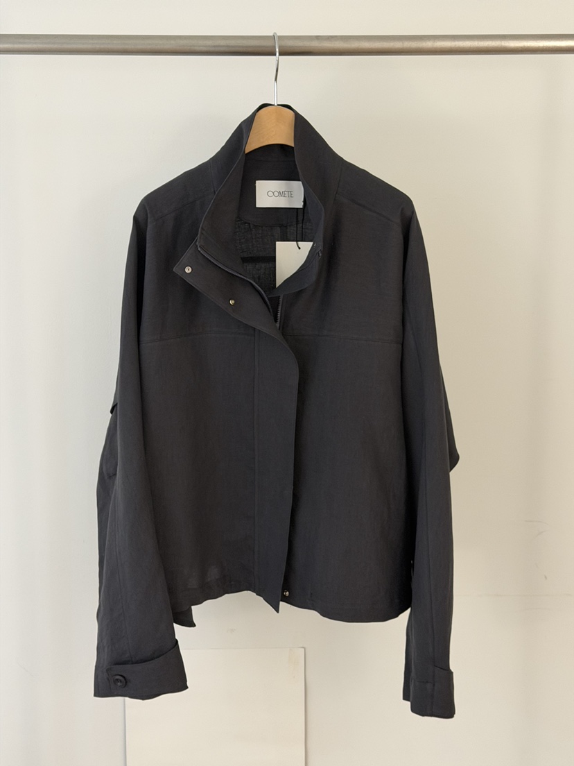 COMETE東大門實拍女裝新款推薦熱賣人氣26春夏職業夾克亞麻COMETE夾克圖色3