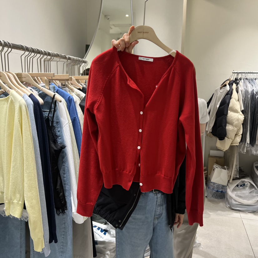 NAVYBURST東大門代購女士新品真品熱賣26春夏推薦針織衫開衫NAVY BURST針織衫圖色1