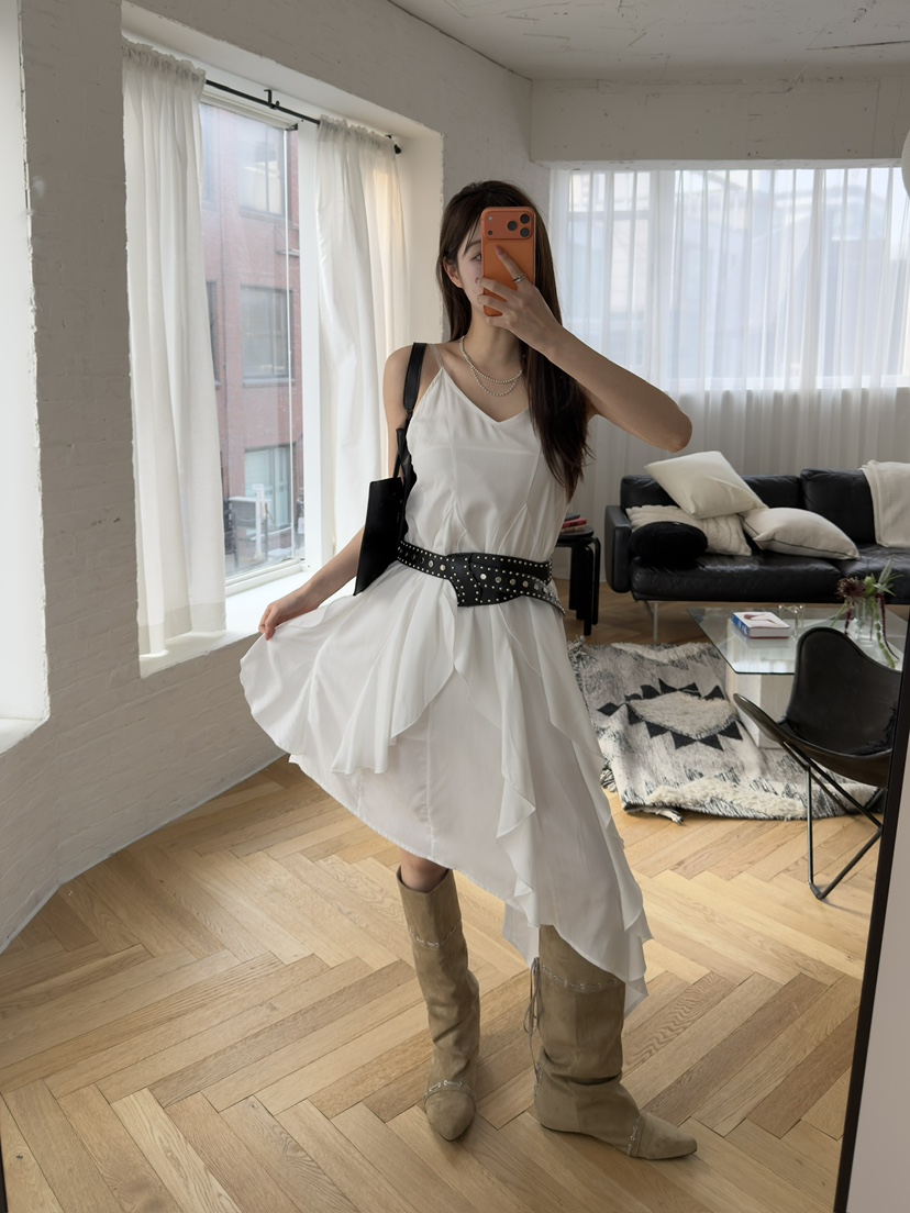 JOURNEY東大門直郵女士新款推薦26春夏職業熱賣休閑連衣裙JOURNEY連衣裙