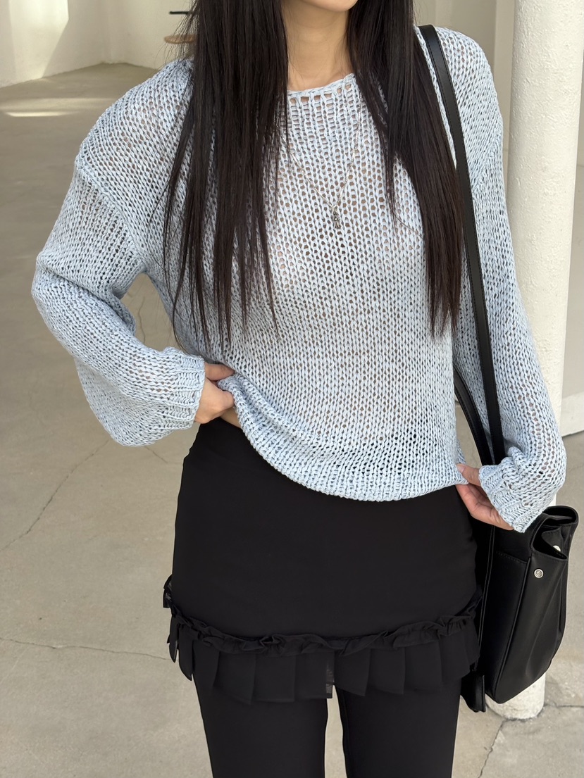 Verbena東大門實拍女裝新款熱賣人氣推薦26春夏真品針織衫Verbena針織衫