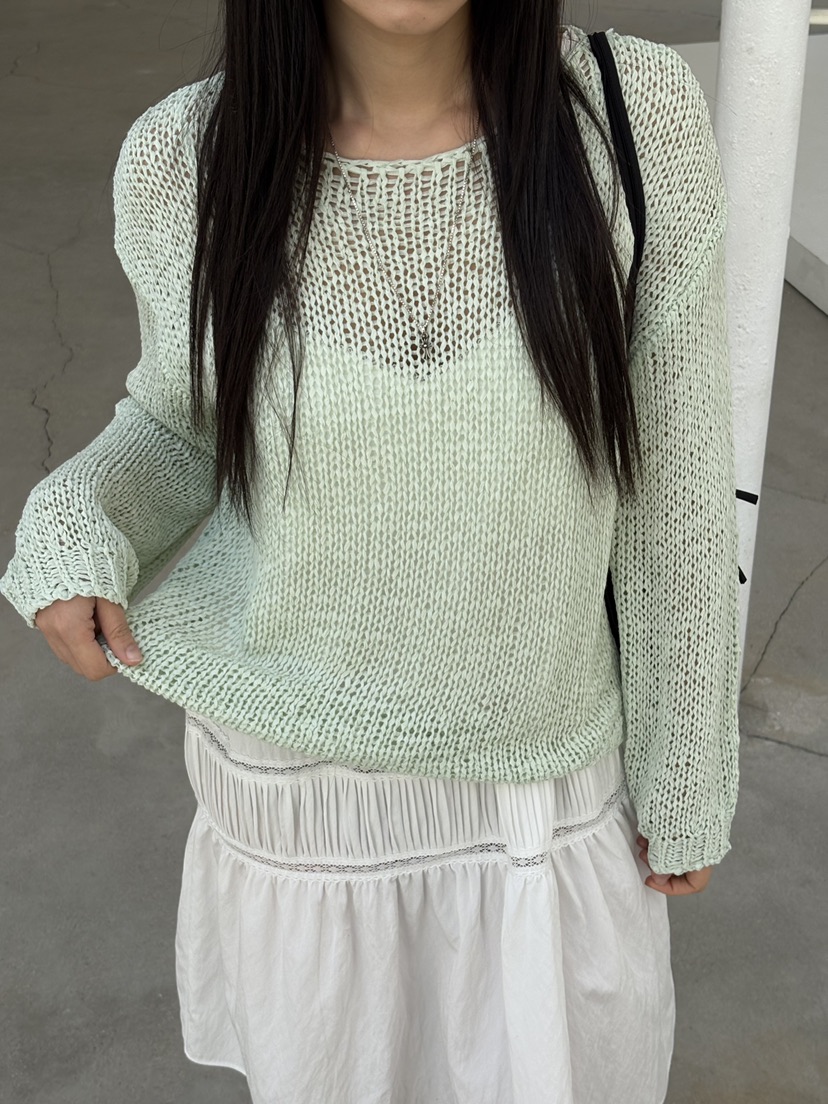 Verbena東大門實拍女裝新款熱賣人氣推薦26春夏真品針織衫Verbena針織衫