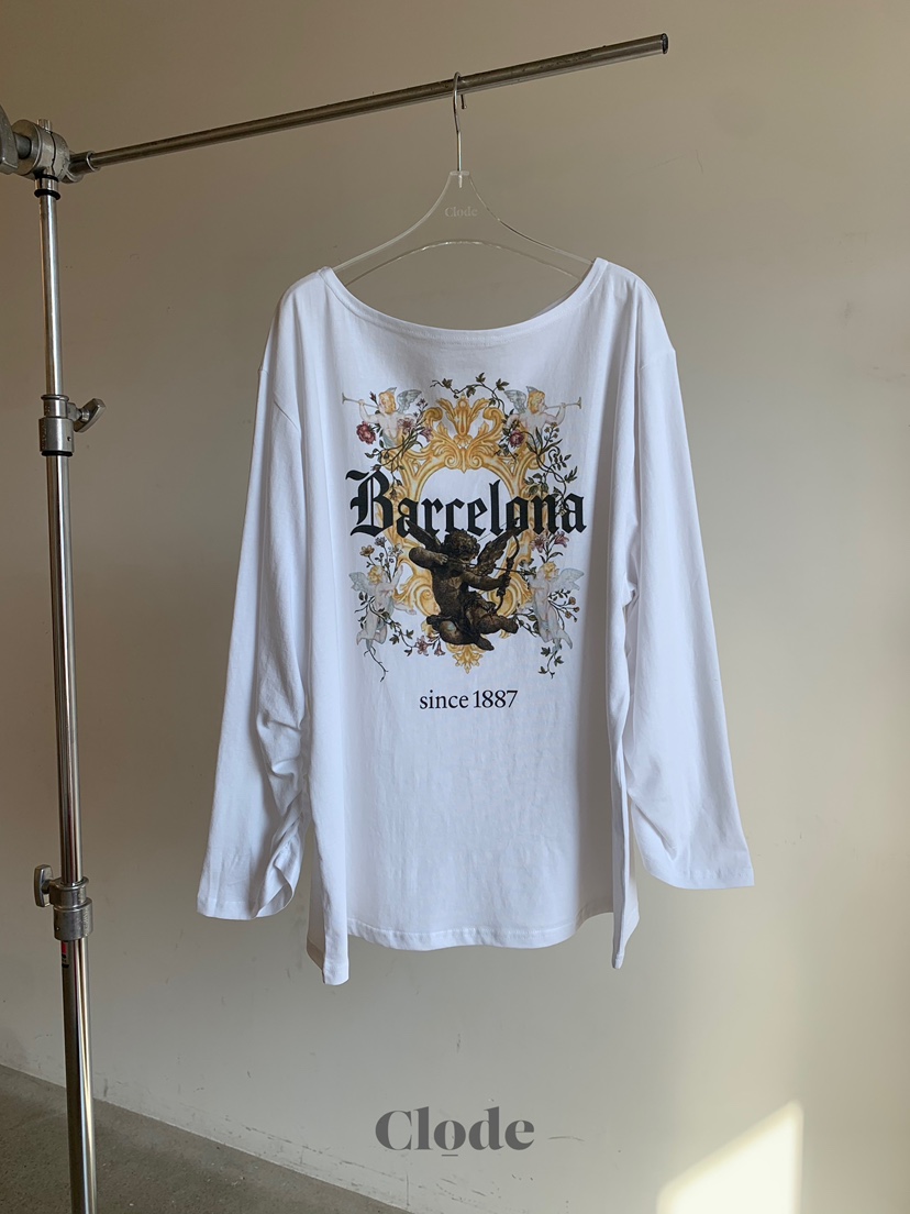CLODE韓國直郵女士新品休閑職業時尚熱賣人氣真品長袖T恤CLODE長袖T恤圖色1