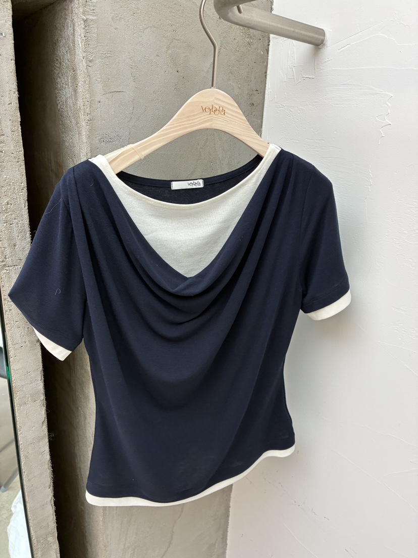 Verbena東大門實拍女士新品真品人氣休閑時尚職業26春夏T恤VerbenaT恤圖色3