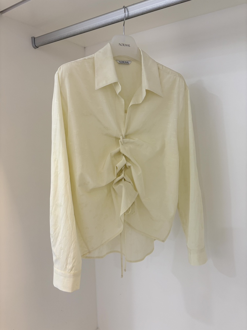 NORMAL東大門代購女士新款時尚人氣真品休閑26春夏襯衫蕾絲衫NORMAL襯衫/蕾絲衫圖色2