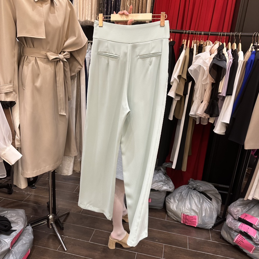 HERISH東大門實拍女士新款職業26春夏熱賣時尚真品休閑褲Herish休閑褲