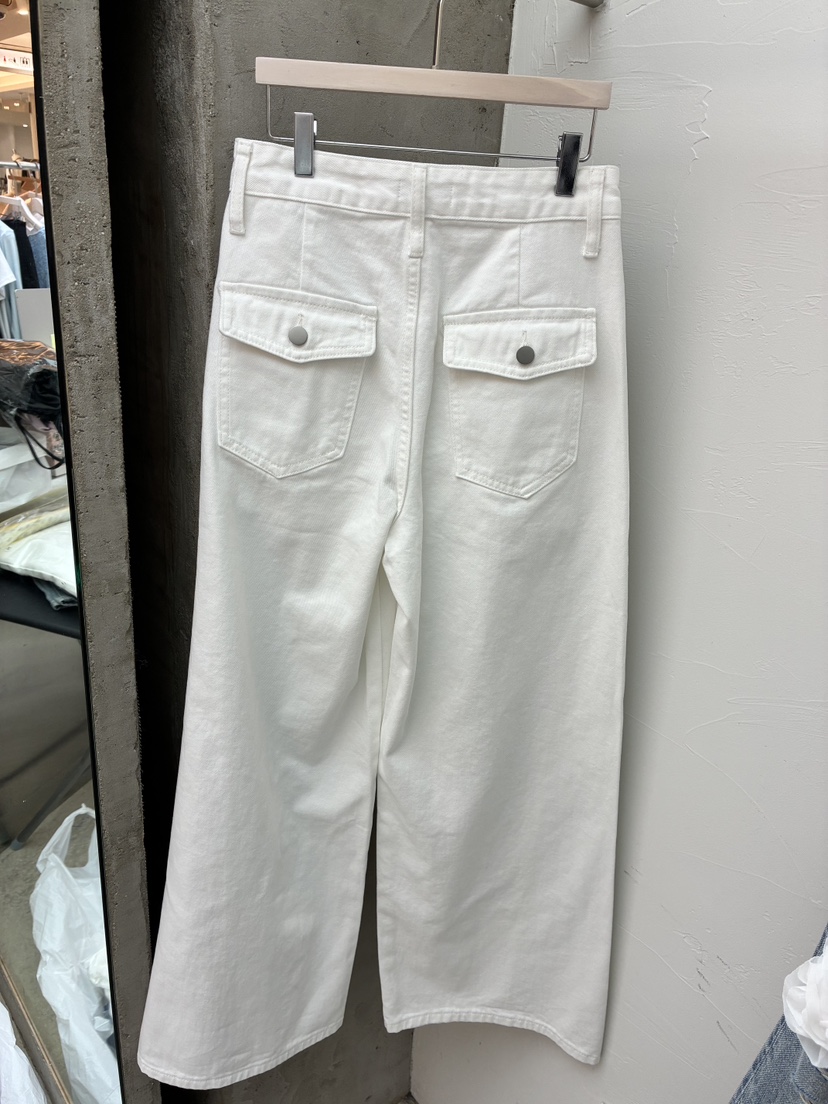 Verbena東大門代購女裝新品熱賣真品推薦人氣牛仔褲闊腿褲Verbena牛仔褲