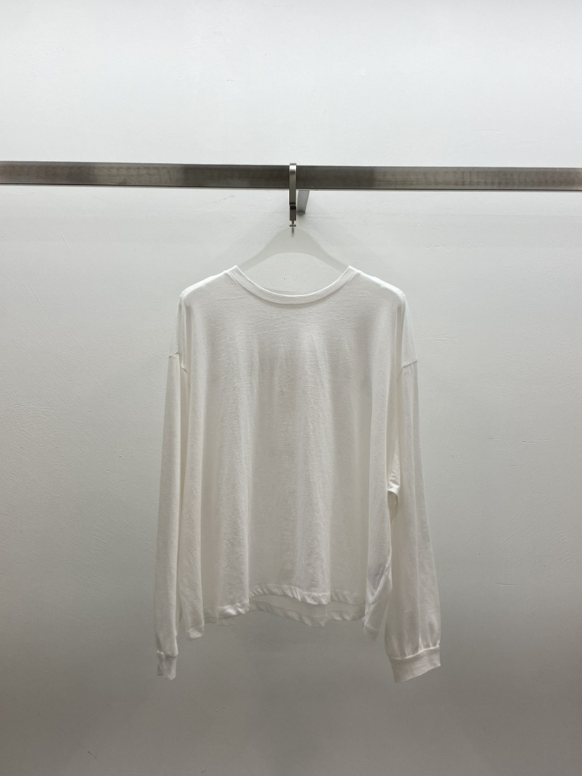 WEARABLE-L韓國代購女士新品26春夏時尚休閑人氣長袖T恤WEARABLE長袖T恤圖色1