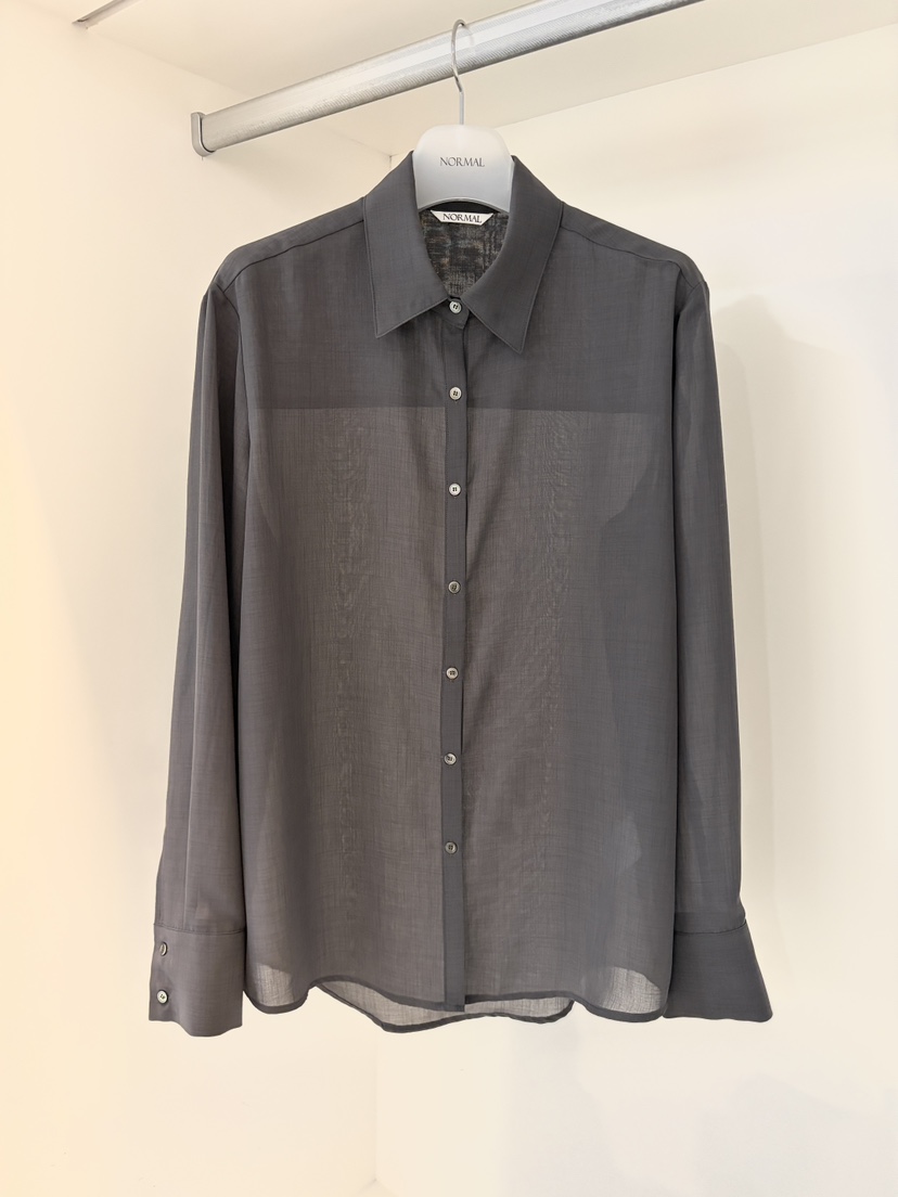 NORMAL東大門代購女士新品推薦人氣26春夏職業襯衫蕾絲衫NORMAL襯衫/蕾絲衫圖色2