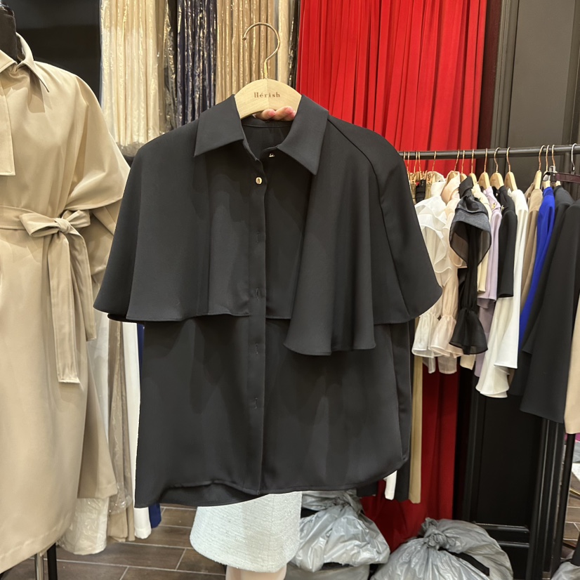 HERISH韓國直郵女士新款人氣26春夏真品推薦時尚襯衫蕾絲衫Herish襯衫/蕾絲衫圖色3