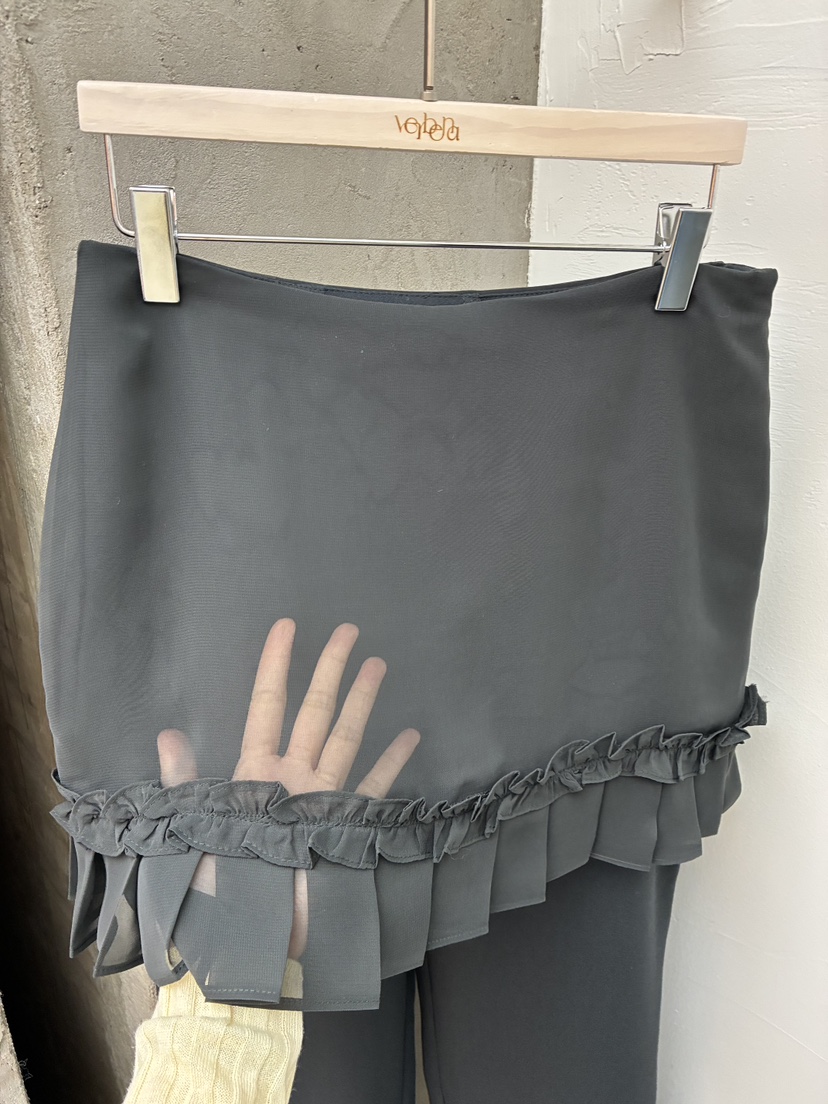 Verbena東大門代購女裝新款人氣推薦熱賣休閑職業裙褲雪紡Verbena裙褲