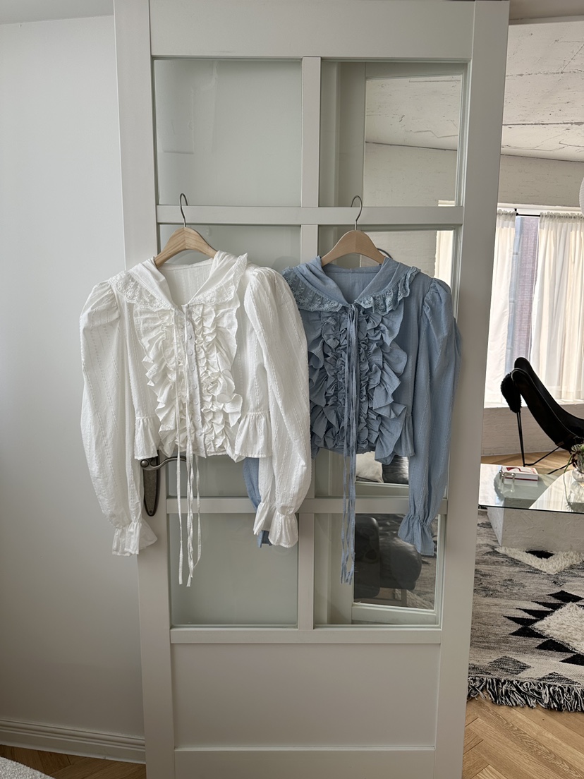 JOURNEY東大門實拍女裝新品時尚推薦26春夏真品襯衫蕾絲衫JOURNEY襯衫/蕾絲衫