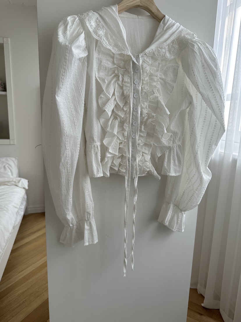 JOURNEY東大門實拍女裝新品時尚推薦26春夏真品襯衫蕾絲衫JOURNEY襯衫/蕾絲衫