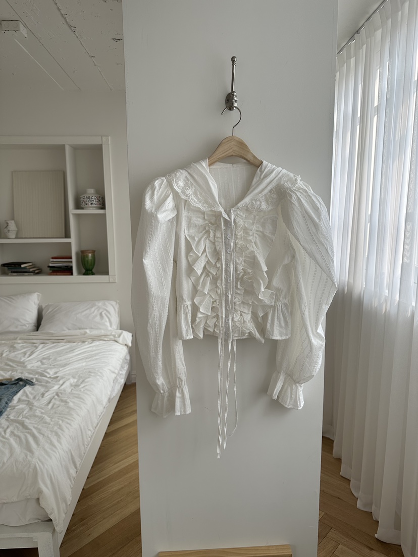 JOURNEY東大門實拍女裝新品時尚推薦26春夏真品襯衫蕾絲衫JOURNEY襯衫/蕾絲衫圖色1