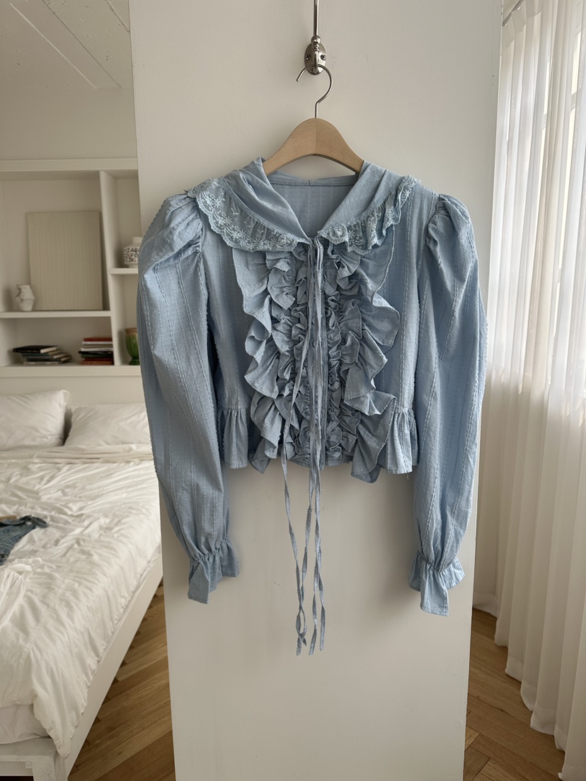 JOURNEY東大門實拍女裝新品時尚推薦26春夏真品襯衫蕾絲衫JOURNEY襯衫/蕾絲衫圖色2