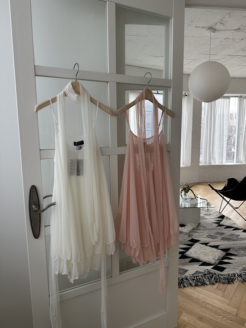 JOURNEY東大門直郵女裝新品職業時尚人氣26春夏吊帶背心含圍巾JOURNEY吊帶/背心