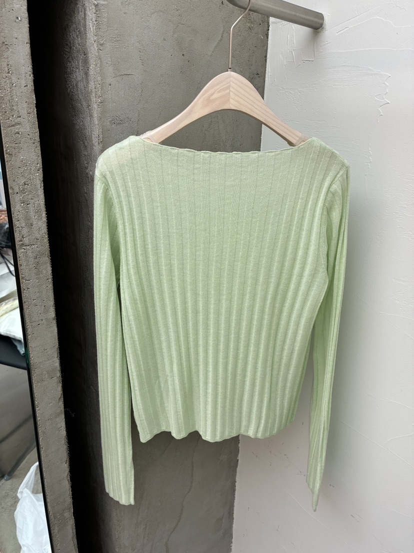 Verbena韓國代購女士新款職業休閑人氣熱賣真品針織衫羅紋Verbena針織衫