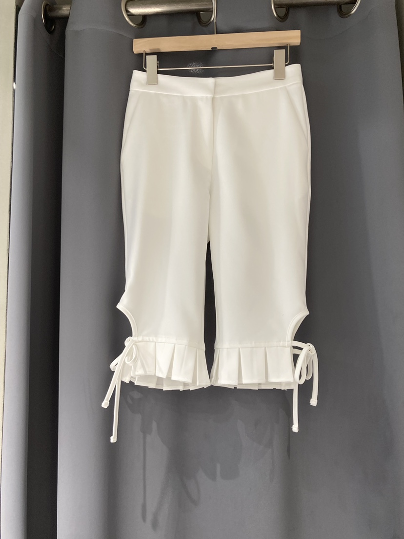 JOURNEY東大門實拍女士新款休閑推薦26春夏職業短褲荷葉邊JOURNEY短褲圖色1