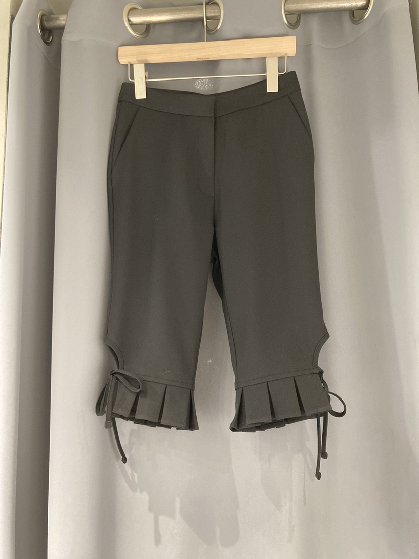 JOURNEY東大門實拍女士新款休閑推薦26春夏職業短褲荷葉邊JOURNEY短褲圖色2