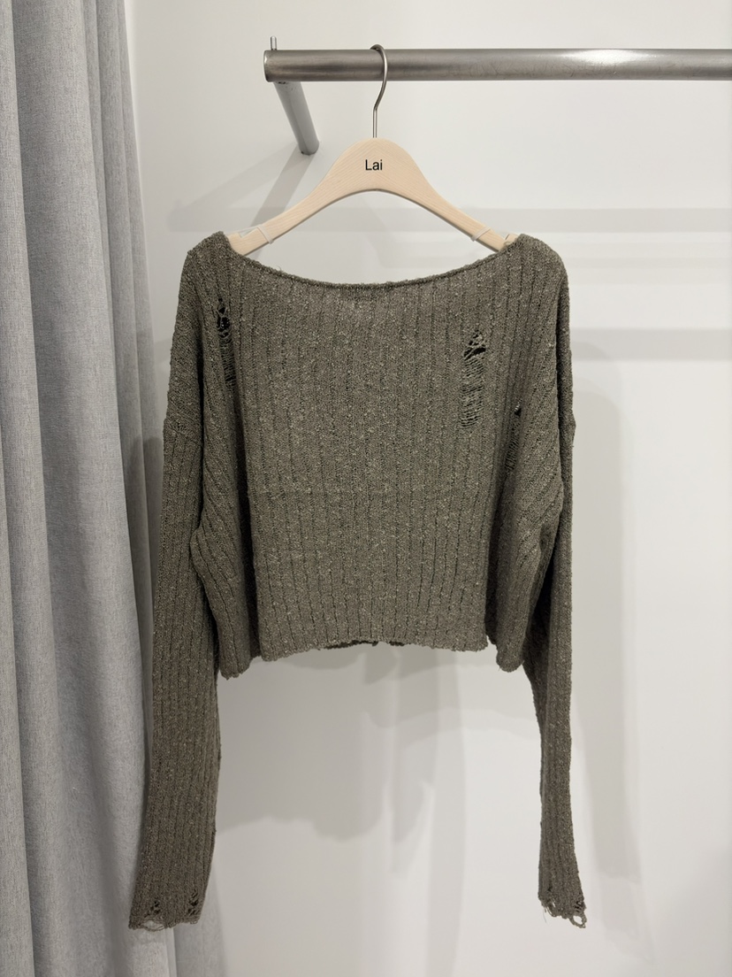 LAI韓國東大門代購女裝新品職業熱賣休閑26春夏推薦針織衫Lai針織衫