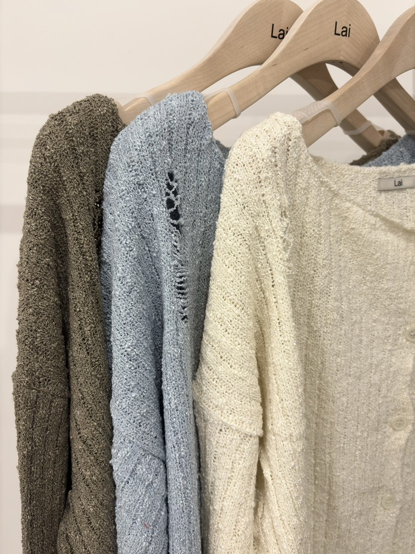 LAI韓國東大門代購女裝新品職業熱賣休閑26春夏推薦針織衫Lai針織衫