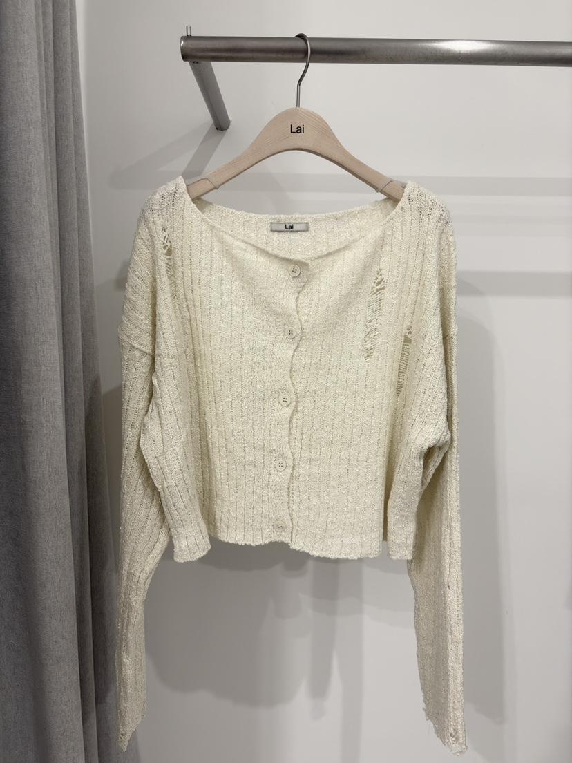 LAI韓國東大門代購女裝新品職業熱賣休閑26春夏推薦針織衫Lai針織衫圖色1