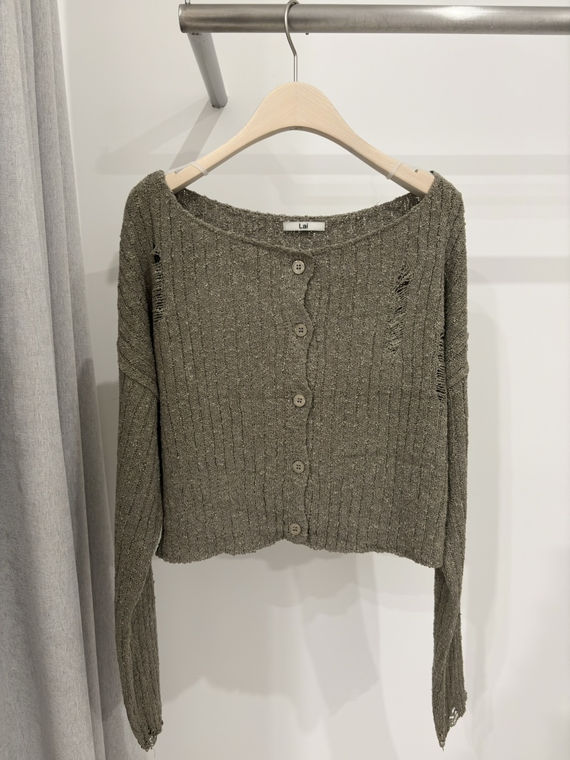 LAI韓國東大門代購女裝新品職業熱賣休閑26春夏推薦針織衫Lai針織衫圖色2