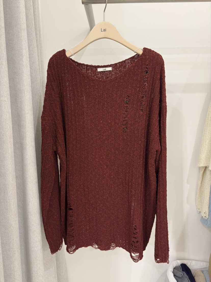 LAI韓國東大門直郵女裝新款休閑26春夏時尚職業人氣針織衫Lai針織衫圖色3