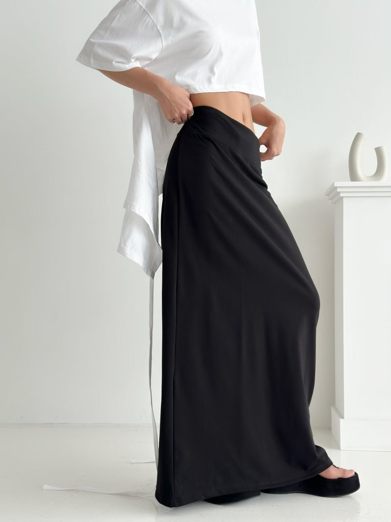 BUSTLING韓國東大門代購女裝新品推薦職業熱賣時尚人氣長裙BUSTLING長裙