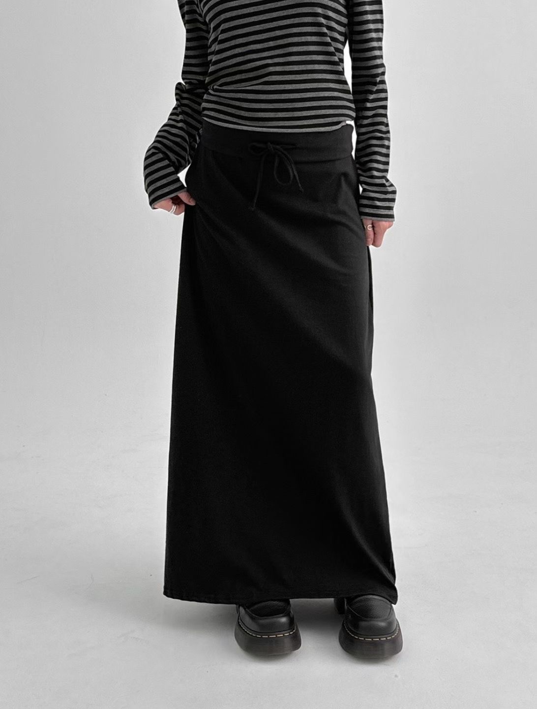 BUSTLING韓國東大門代購女裝新品推薦職業熱賣時尚人氣長裙BUSTLING長裙圖色2