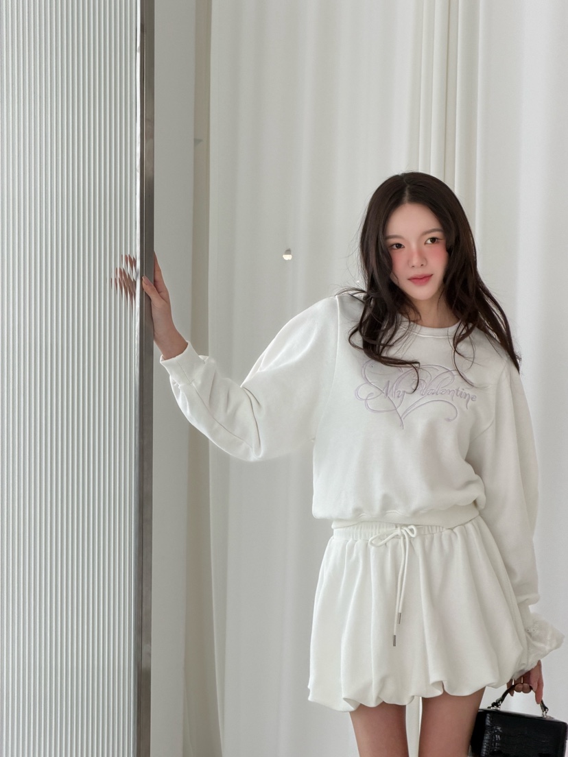 MARKE-P韓國東大門直郵女裝新款26春夏職業人氣衛衣刺繡MARKE-P衛衣