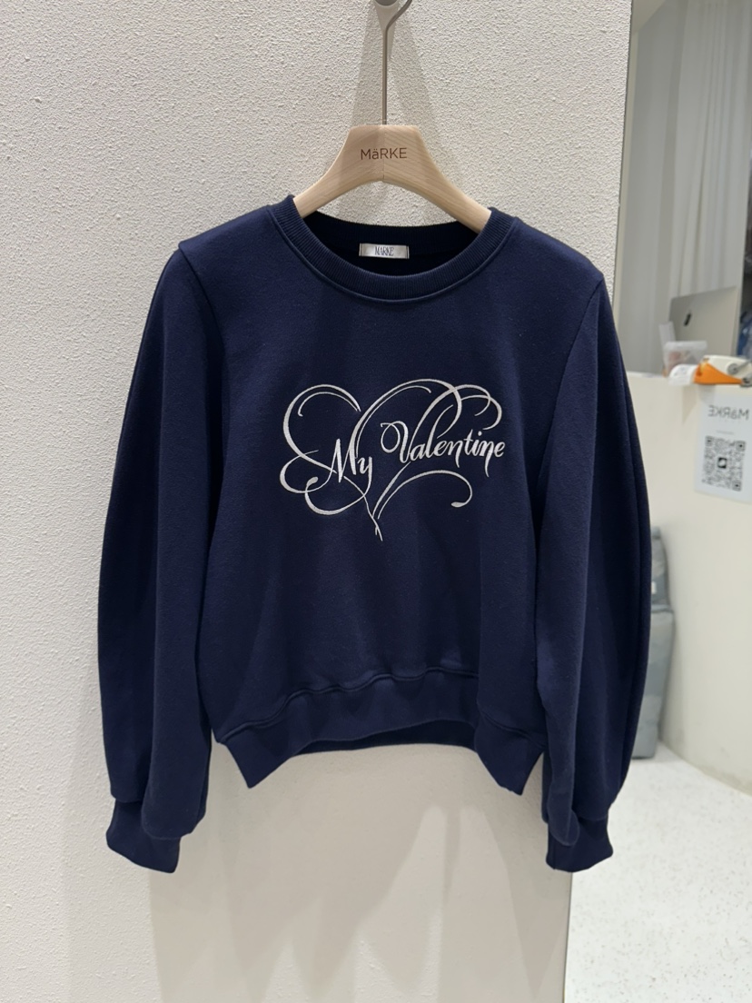 MARKE-P韓國東大門直郵女裝新款26春夏職業人氣衛衣刺繡MARKE-P衛衣圖色3