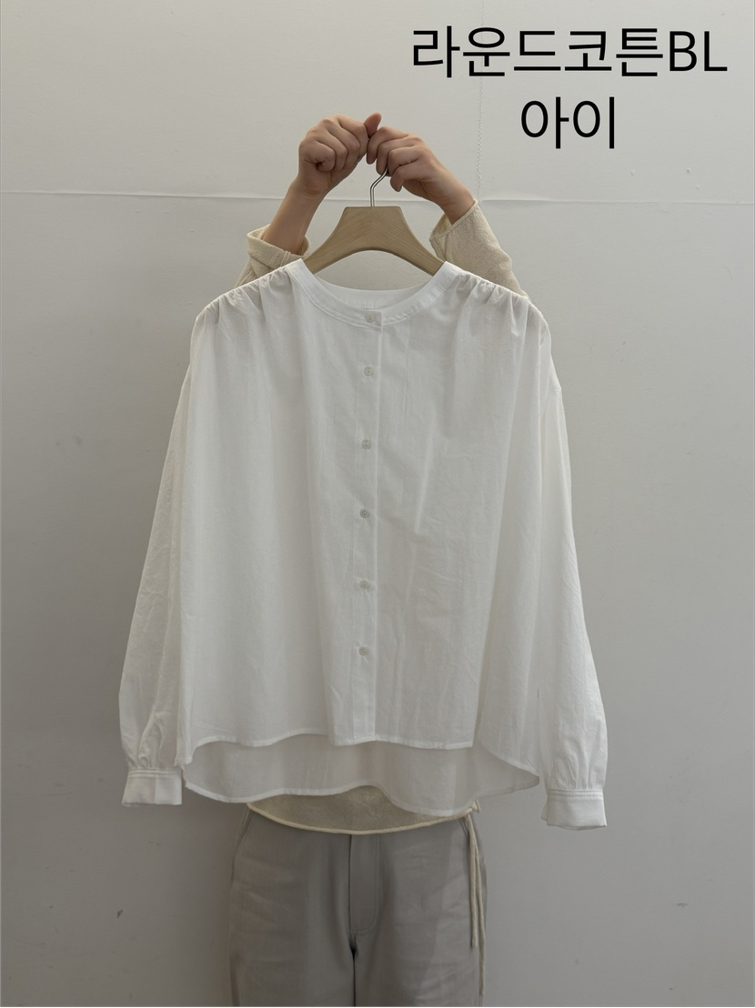 TAUPE韓國直郵實拍女裝新款推薦26春夏休閑職業襯衫蕾絲衫棉TAUPE襯衫/蕾絲衫圖色2