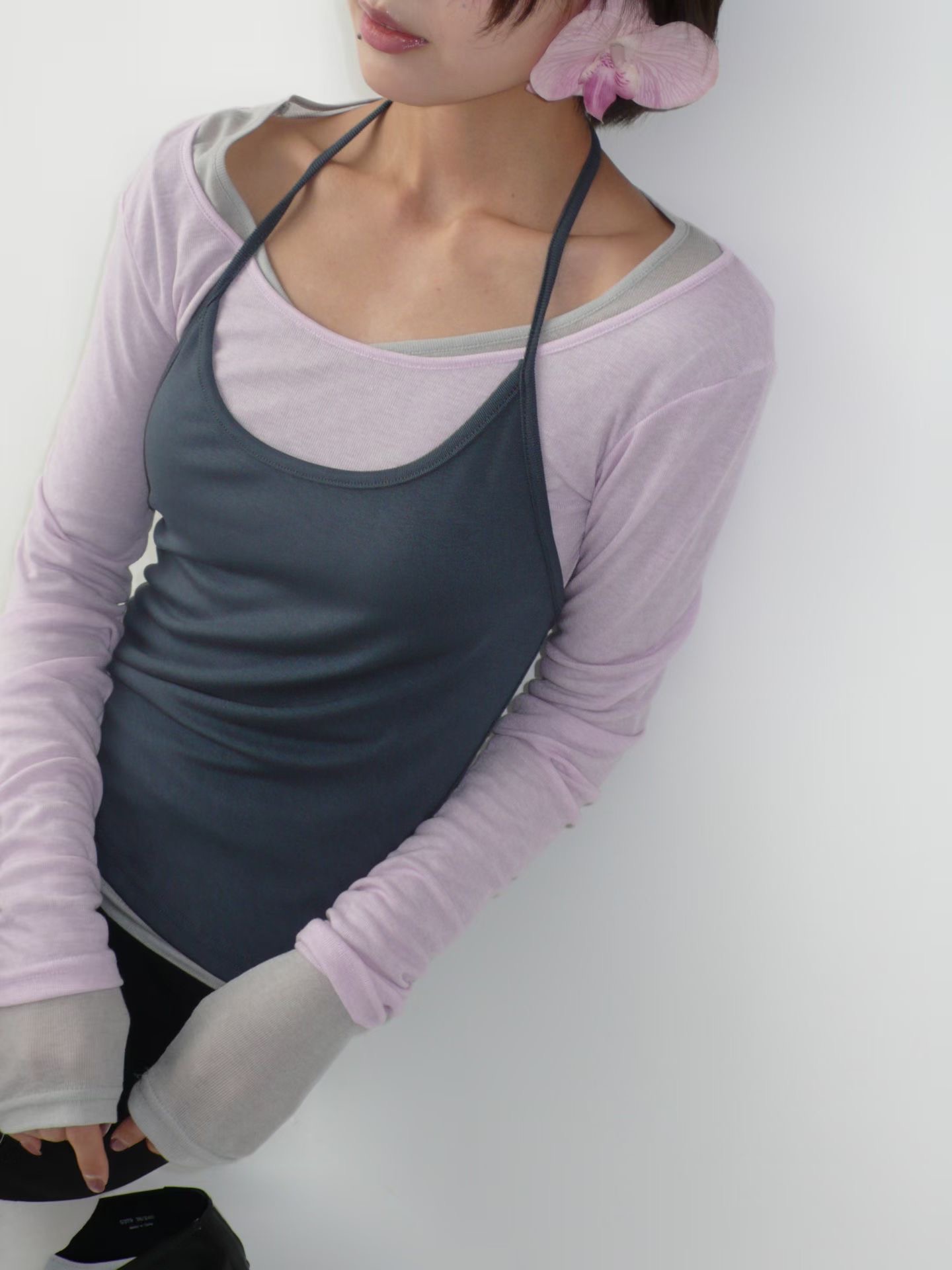 BUSTLING韓國東大門直郵女裝新品熱賣時尚休閑推薦吊帶背心BUSTLING吊帶/背心