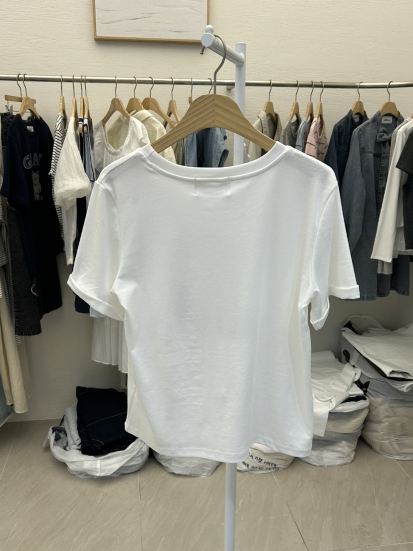 MILK TEA韓國直郵女士新品人氣推薦時尚休閑26春夏熱賣T恤MILK TEAT恤