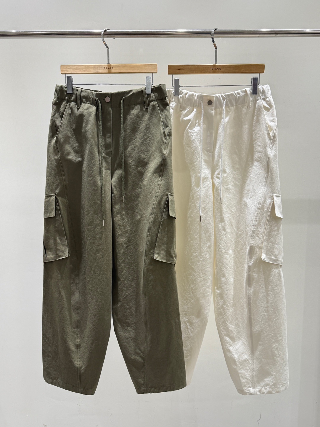 STAGE韓國東大門直郵女士新品休閑推薦人氣熱賣休閑褲工裝褲STAGE休閑褲