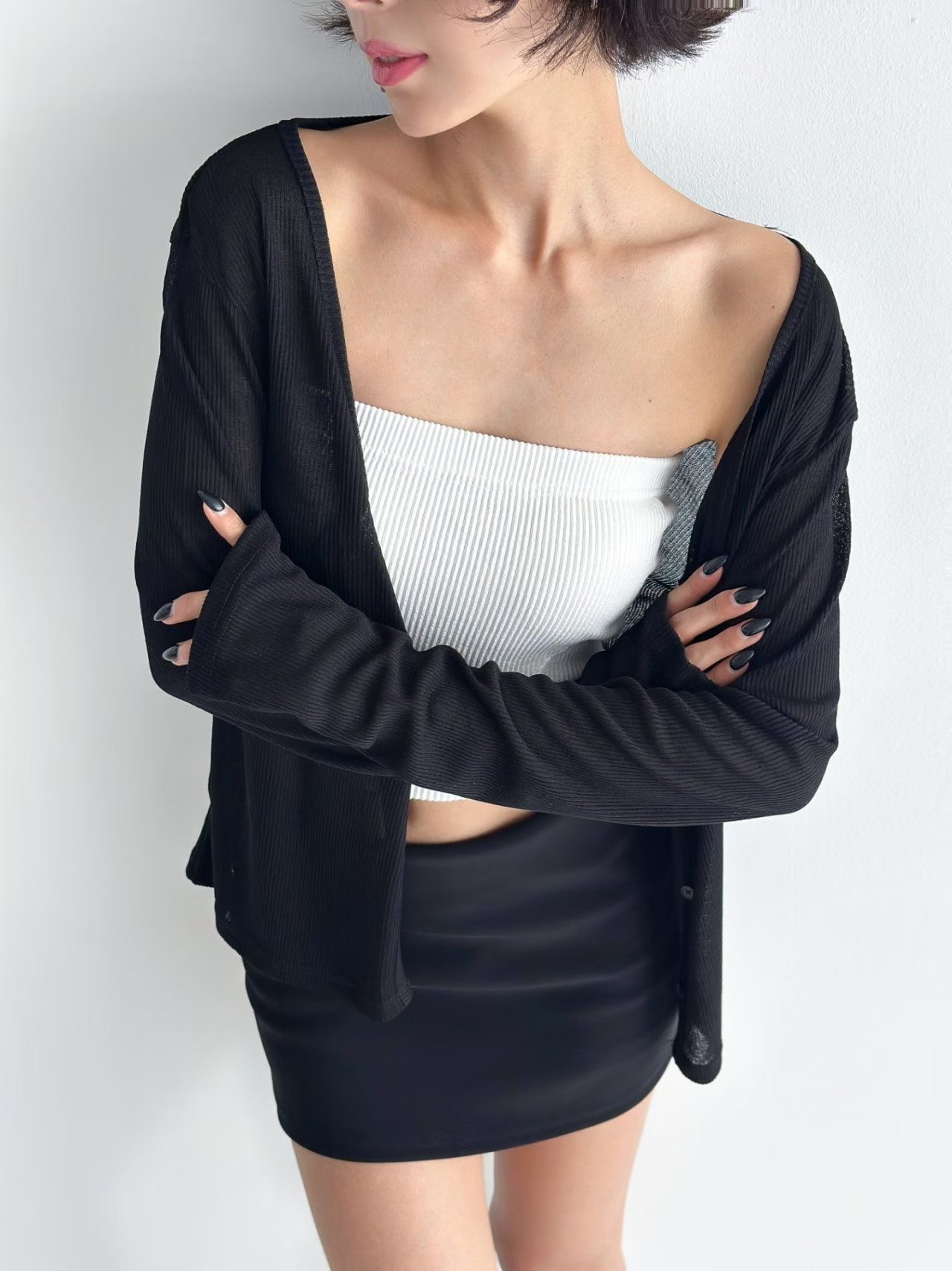 BUSTLING韓國直郵實拍女裝新款26春夏針織衫不含內搭羊毛衫BUSTLING針織衫